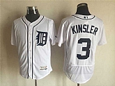 Detroit Tigers #3 Ian Kinsler White 2016 Flexbase Collection Stitched Baseball Jersey,baseball caps,new era cap wholesale,wholesale hats